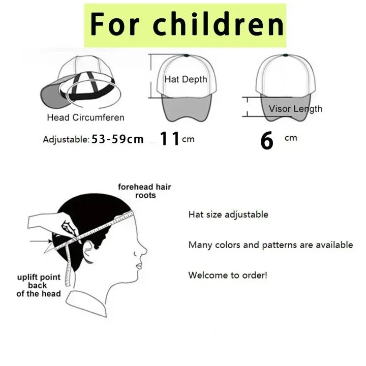 Pocoyos Pattern Baseball Cap for Kids Adult Cartoon Peaked Hat Kawaii Boys Girls Anime Summer Hats Fashion Kids Accessories Gift