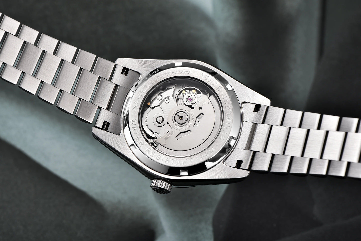PAGANI DESIGN 2026 New Rose Gold Blue DD40 Luxury Automatic Watch Men Mechanical Wristwatch Mens Sapphire glass Waterproof Watch