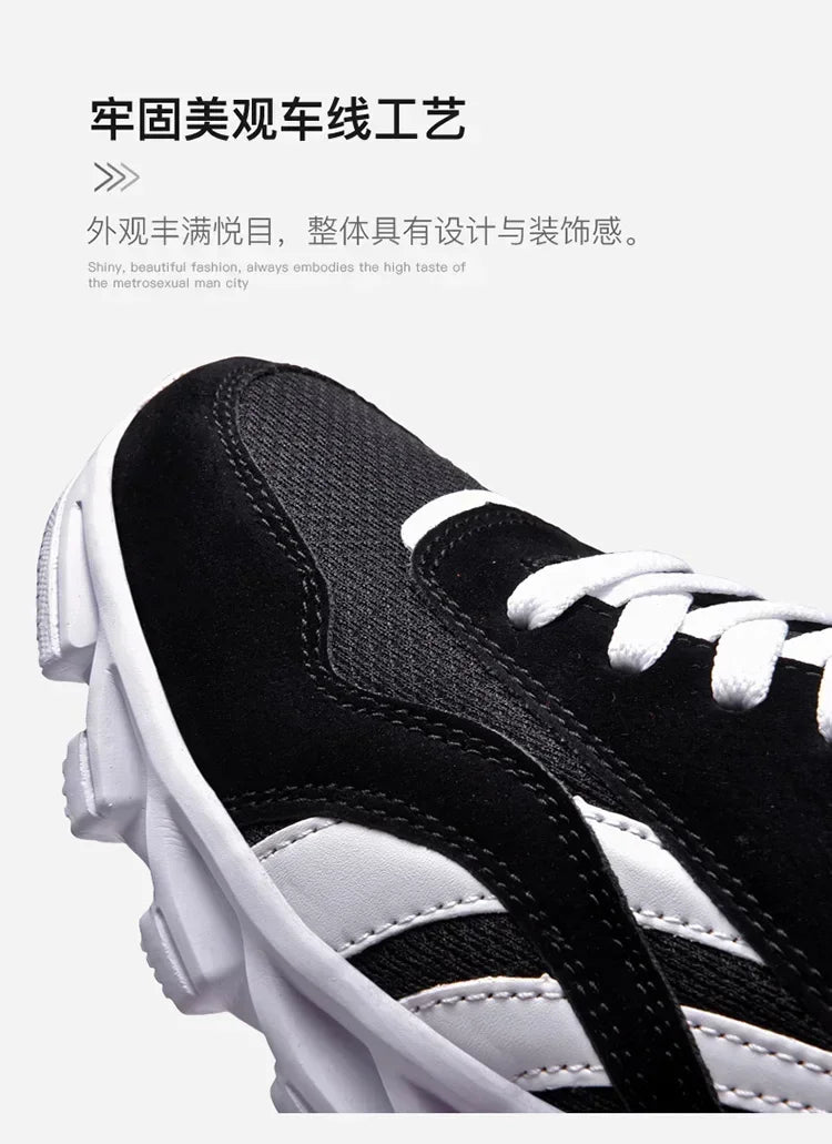 Brand trend size 46 47 48 men's wear-resistant cushioning thick-soled fitness sneakers, outdoor breathable running shoes for men