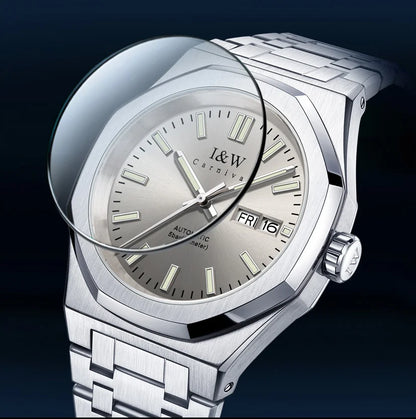 Montre mécanique pour homme CARNIVAL – Montre-bracelet automatique de luxe, verre saphir, mouvement MIYOTA, étanche jusqu'à 50 m