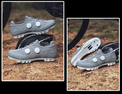 Men's MTB Cycling Shoes New Women's Pink Self-Locking Cleats Speed Road Bicycle Shoes Flat Trail Racing SPD Mountain Bike Sneakers