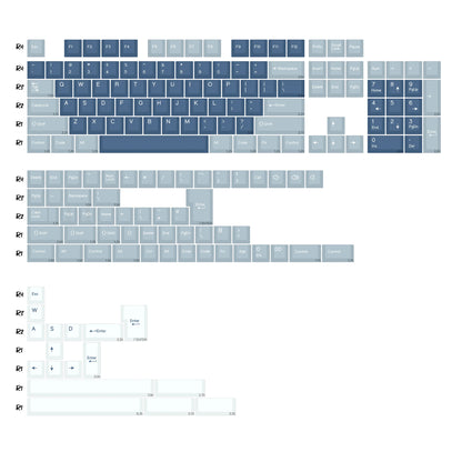 KBDiy 174 Keys Retro GMK GMK Hammerhead Dark PBT Keycap Double Shot Cherry Profile Key Caps For MX Switches Mechanical Keyboard