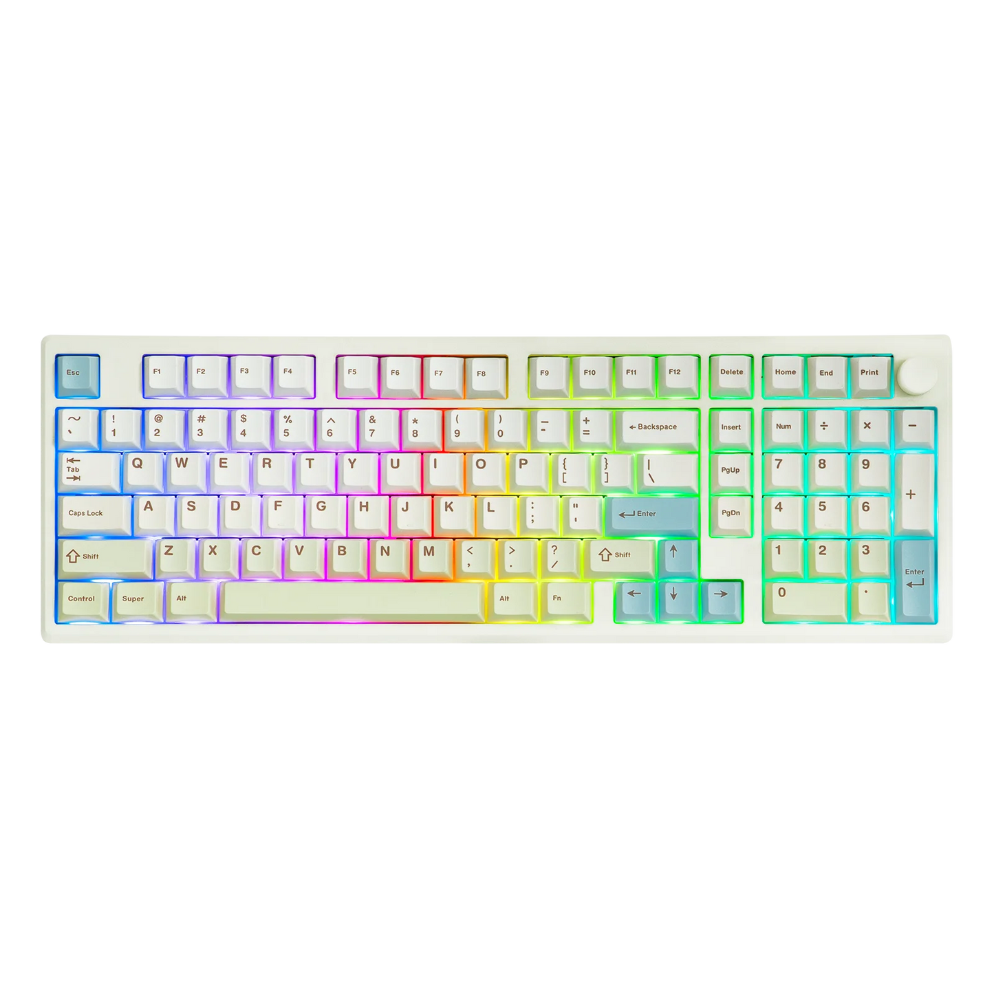 EPOMAKER Galaxy100 Lite QMK/VIA 96% ANSI US Layout Hot-Swap Wired/2.4GHz/BT Wireless 1800 Aluminum Gasket Mechanical Keyboard