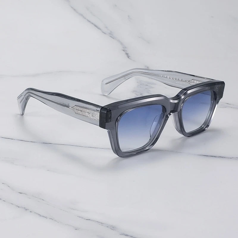 JMM FELLINI Female Sunglasses Thick Acetate Popular Luxury Woman Sunglasses 2025 Jacques Men's Sunglasses With Original Case