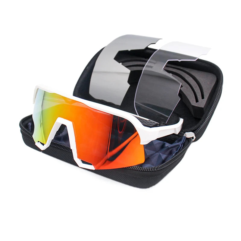 Peter Cycling Sunglasses S3 Outdoor Sports Glasses Men Women road Mountain Bicycle Glasses Riding Polarized Bike Eyewear Goggles