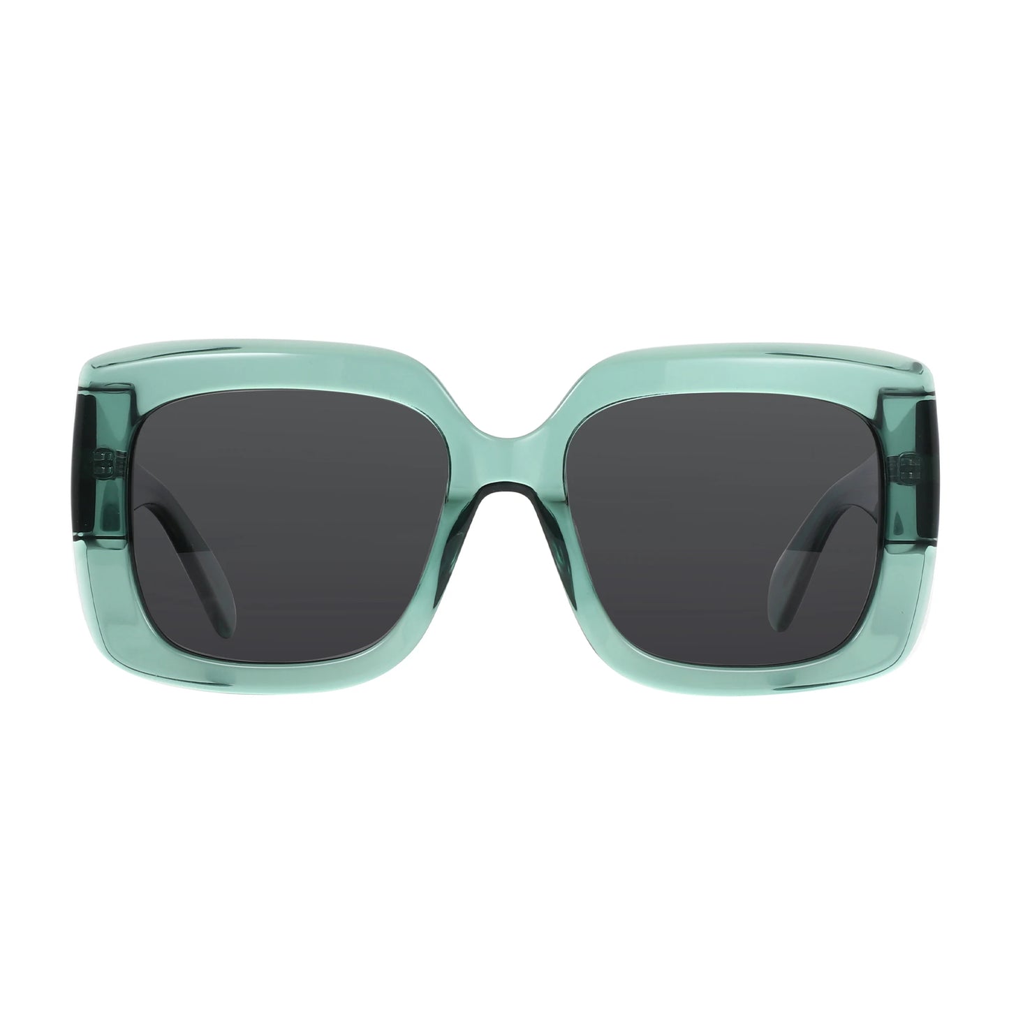 ZENOTTIC Handmade Acetate Sunglasses  luxury 2025 New Uv400 Fashion Square Ladies Polarized Sunglasses ZS6244