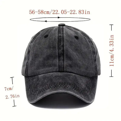 Capybara Cartoon Washed Cotton Baseball Cap For Men Women Embroidery Unisex Soft Hats Vintage Funny Animal Hat Cute Fashion Caps