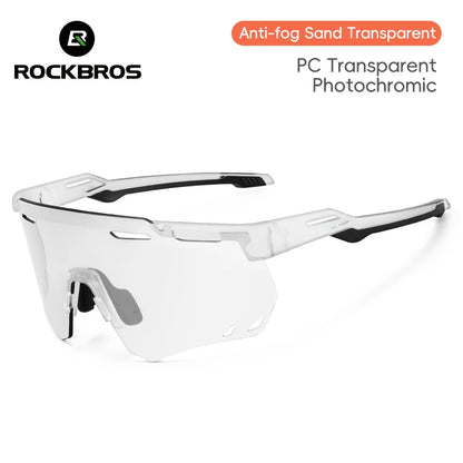 ROCKBROS Cycling Glasses MTB Road Bike Eyewear Driving Golf Goggles Protection Sports UV400 Sunglasses Polarized/Photochromic