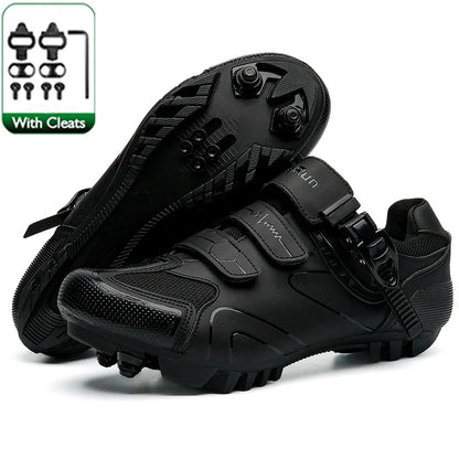 Neutral MTB Cycling Shoes, Compatible With Peloton Road Cycling Shoes, Men's Cycling Sports Shoes, Reflective Strip Design