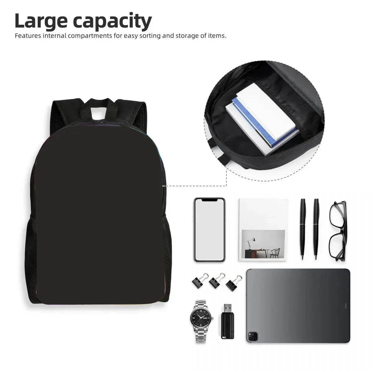 New Game FortniteS Child School Backpack With Shoulder Bag Pencil Bags School Bags for Boys Girls Best Gift