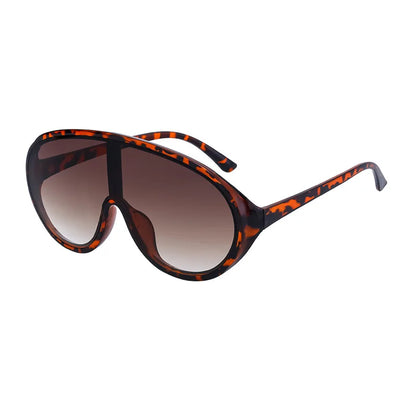 Trendy Oversized One Piece Sunglasses Women Men 2026 Luxury Brand Designer Sun Glasses Fashion Shield Shades Big Frame Eyewear