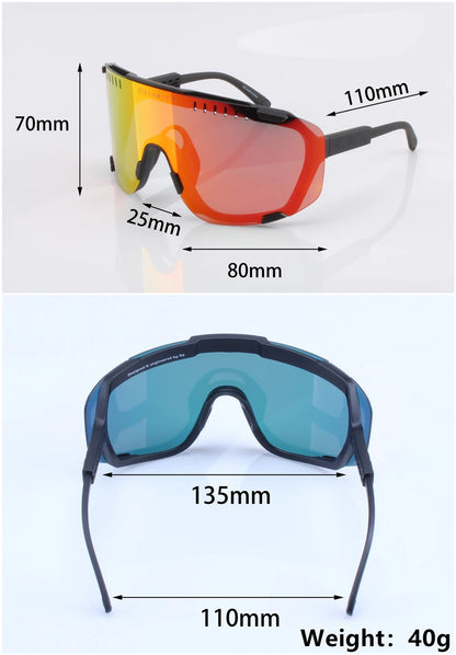 Original DEVOURS Photochromic Cycling Sunglasses Men women Sport Mountain Bike bicycle Glasses MTB Eyewear Discoloration