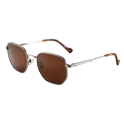 ZENOTTIC Fashion Hexagon Polarized Retro Sunglasses for Men Women-Vintage Metal Frame Design UV Protection Trendy Fashion Shades