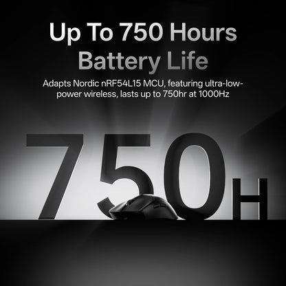 Rapoo VT7 MAX /VT7 Wireless Gaming Mouse True 8K Wireless Polling Rate 53g Lightweight Up to 750Hr Battery Life