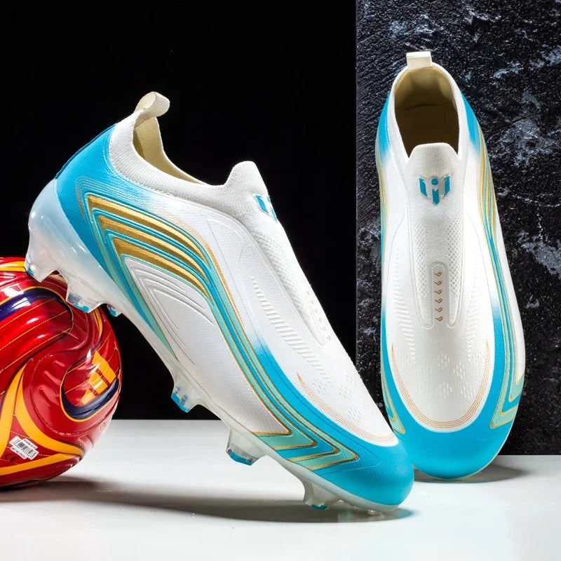 Nouvelles chaussures de football pour hommes, baskets d'entraînement de haute qualité, chaussures de soccer, crampons pour terrain en herbe, futsal, matchs en salle, antidérapantes, best-seller, pour l'extérieur