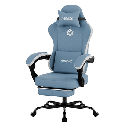Gaming Chair High Back Ergonomic Computer Chair With Footrest Reclining Adult Comfortable Office Chair ﻿