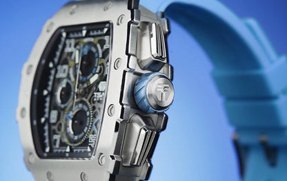 TSAR BOMBA Neue TB8204 Uhr für Herren, Japanisches Quarz-Chronographenwerk, 50M wasserdichte Armbanduhr, modische Sportuhr, luxuriöses Geschenk für Herren
