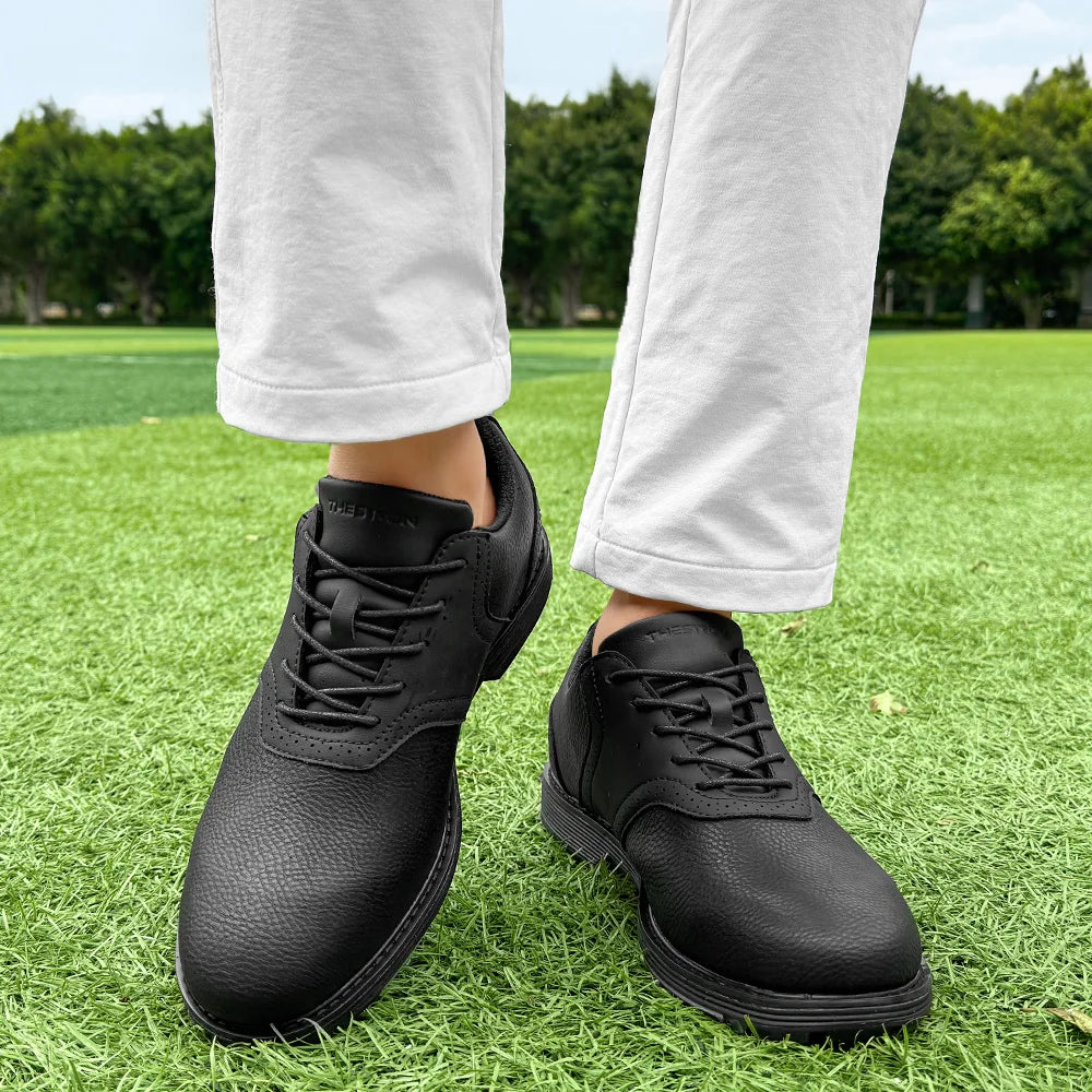 New Men Golf Shoes Professional Golfers Shoes Waterproof Comfortable Golf Footwears Non Slip