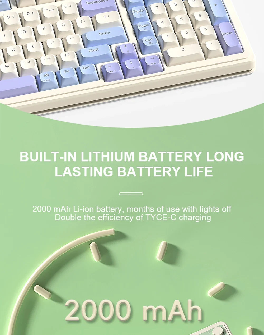 AULA S99 독거미 키보드 Membrane KeyboardWireless Bluetooth Wired Three Mode RGB Gamer Keyboards Office Typing Mute 99 Keys