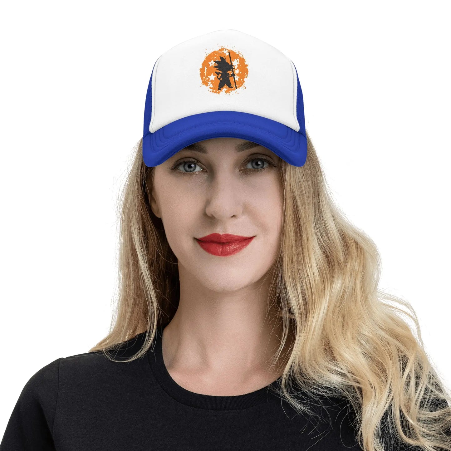 Unisex Dragon Ball Z Goku DBZ Trucker Hats Outdoor Mesh Baseball Caps Snapback Caps Hats Sun Caps Trucker Cap High Quality