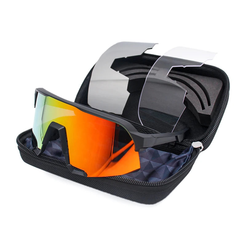 Peter Cycling Sunglasses S3 Outdoor Sports Glasses Men Women road Mountain Bicycle Glasses Riding Polarized Bike Eyewear Goggles