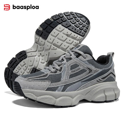 Chaussures de course pour femme Baasploa : baskets de jogging légères et tendance en mesh, antidérapantes, pour femme, d'extérieur, respirantes, colorées et décontractées