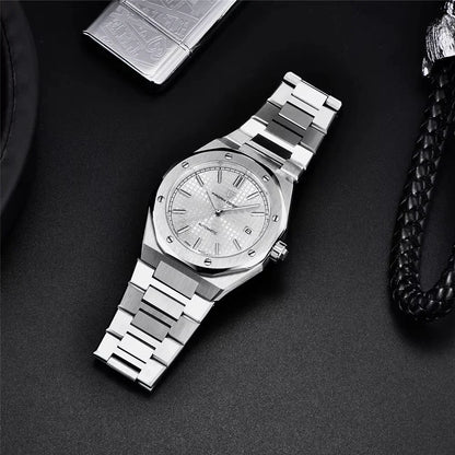 PAGANI DESIGN PD1673 Miyota 8215 Men's Fashion Watch 40MM Sport Automatic Mechanical Stainless Steel 100M Waterproof Watch