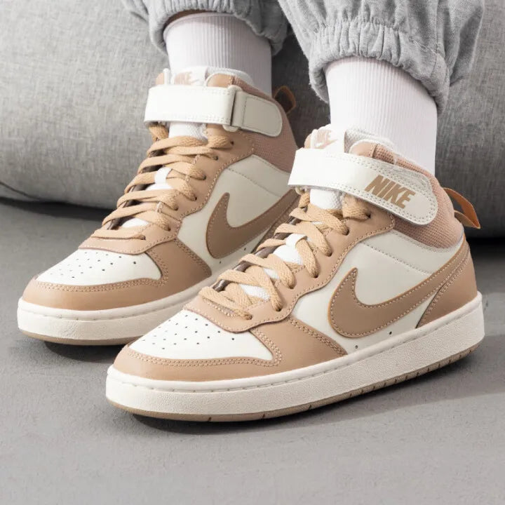 Nike (Nike) New Women's Lightweight, Comfortable and Versatile Court Borough Mid 2 Mid-Top Basketball Shoes Cd7782-125