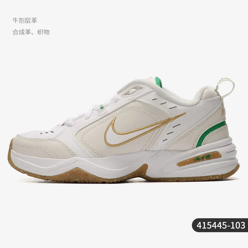 Oficiálne originálne pánske módne nízke, ľahké a odolné bežecké topánky Nike 415445-103