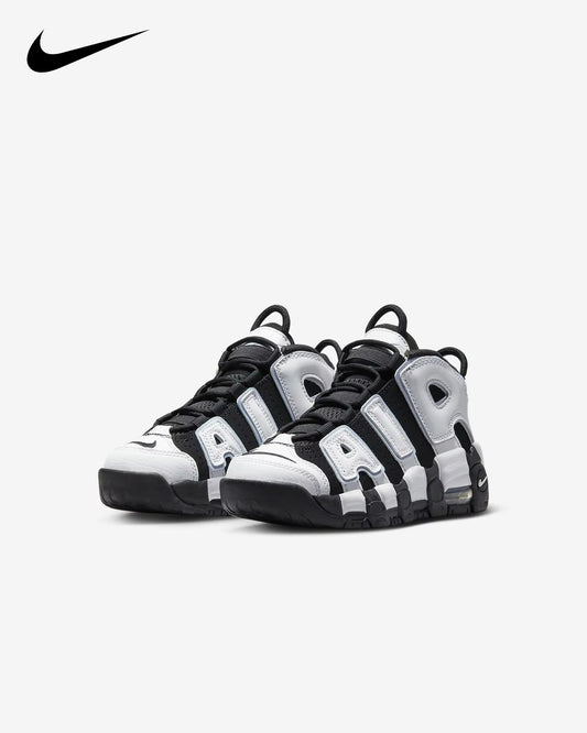 Nike Air More Uptempo leather, trendy, shock-absorbing mid-cut sneakers DQ6200-001
