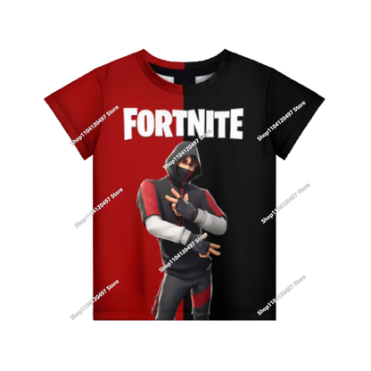 Felpa con cappuccio Fortnite Anime per bambini e uomo, streetwear hip-hop, sportswear casual, vestibilità ampia, moda outdoor