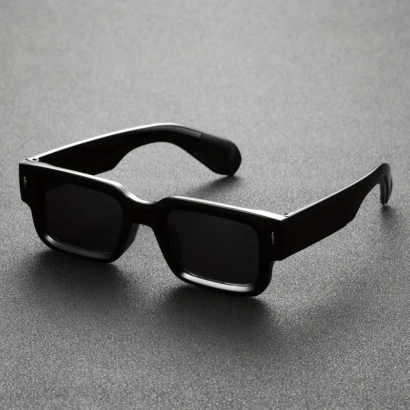 1pc Unisex Casual Simple Style Square Plastic Frame Fashion Glasses Suitable For Daily Life Outdoor Street-Photography Vacation