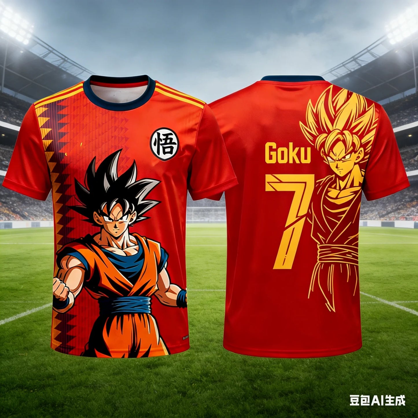 2026 Summer Dragon Ball Men's Casual T-shirt 3D Printed Short-sleevedFashion Loose Women and Kids Breathable Sports Top Shirt