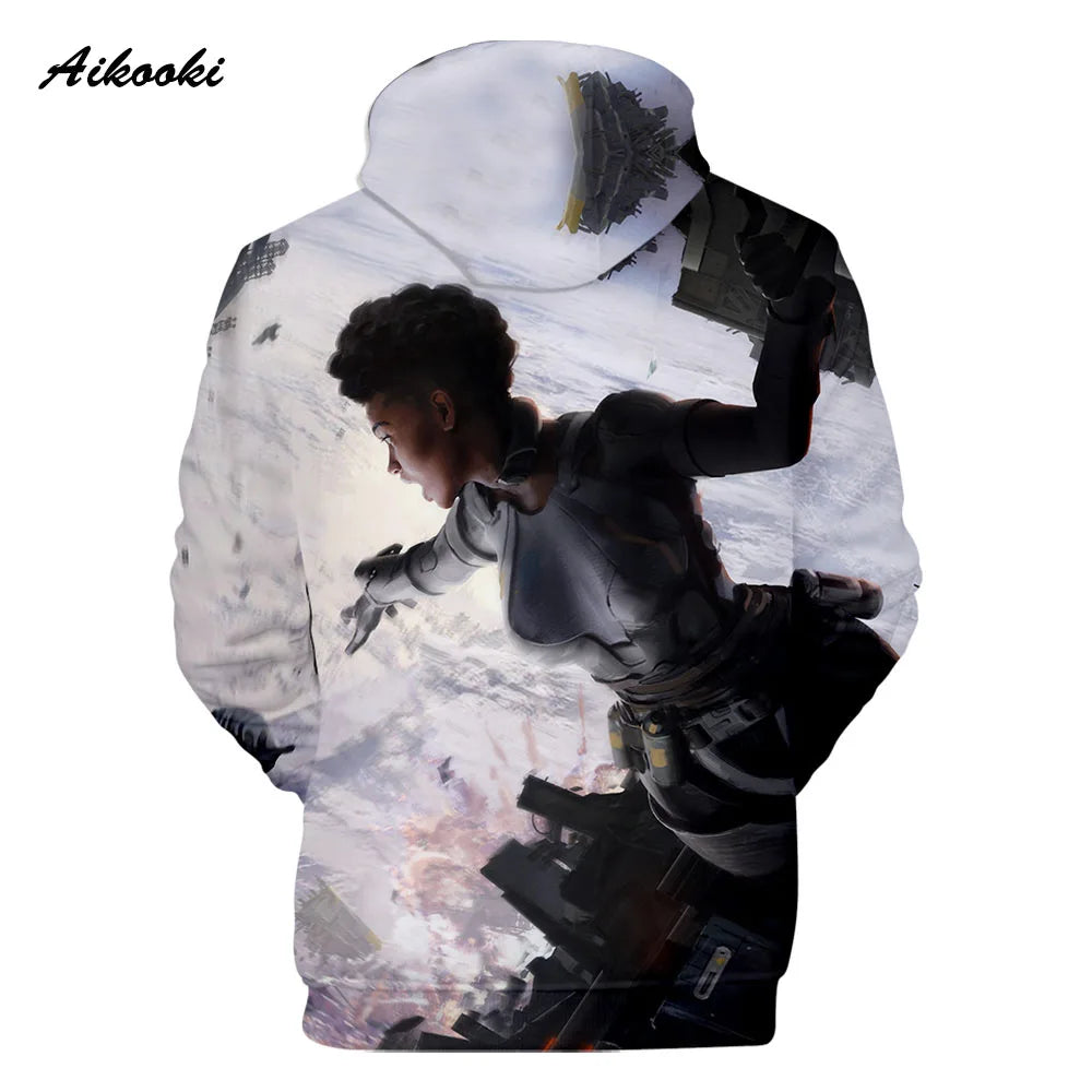 Personality 3D Printed Game Apex Legends Hoodies Sweatshirts Men Women High Quality Hoody Game Long Sleeve Plus Size Hoodies