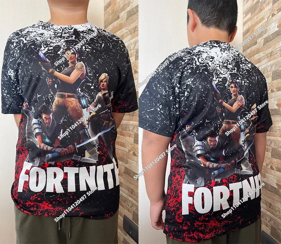 Fortnite Fighting Game 3D Print Hoodies Streetwear Children's Oversized Casual Sweatshirts Hoodie Man Coat Clothes