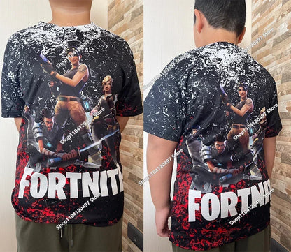 Fortnite Fighting Game 3D Print Hoodies Streetwear Children's Oversized Casual Sweatshirts Hoodie Man Coat Clothes