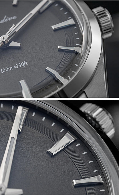 ADDIESDIVE AD2066 Men's Luxury Watch VH31 10Bar Waterproof BGW9 Super Luminous 316L Stainless Steel Reloj Hombre Quartz Watches