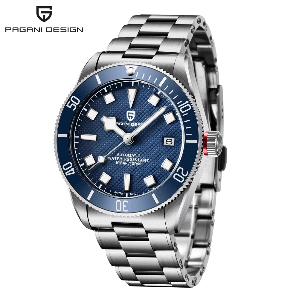 PAGANI DESIGN BB58 Men's Watches Mechanical Watch For Men Luxury Automatic Watch Men NH35 Movt Waterproof Reloj Hombre PD-1671