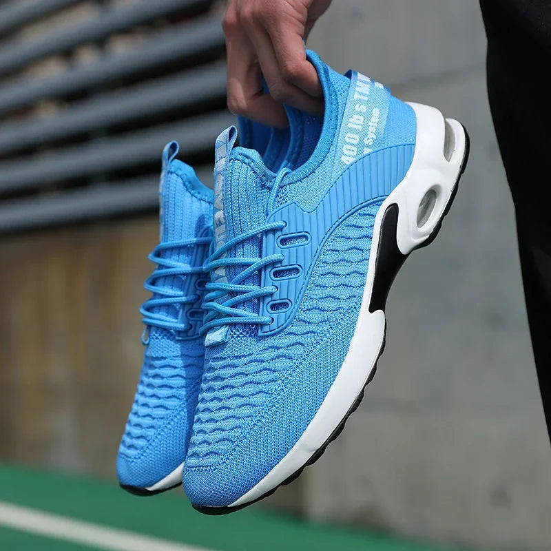 Sommer-Herrenschuhe aus Mesh, lässige Sportschuhe, Frühlings- und Sommerschuhe, leichte Tennis- und Walking-Schuhe, schwarze Sneaker, Verkaufsschlager 2025