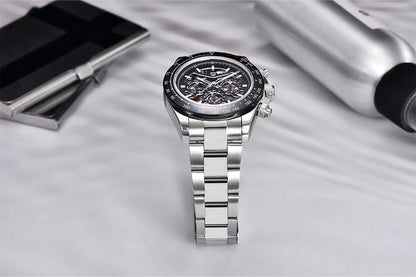 PAGANI DESIGN Men‘s Automatic Mechanical Watch Stainless Steel Waterproof Sport 10Bar Luxury Casual Watch for Men Reloj Hombre