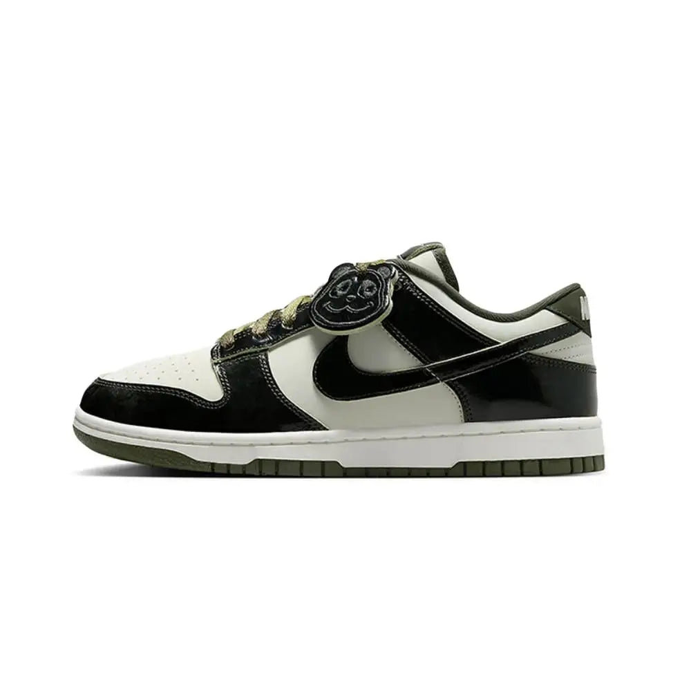 „Nike Dunk Low“ bordo spalvos, neslystantys, patvarūs, retro stiliaus žemi sportiniai bateliai, unisex, modelis HQ1965-600