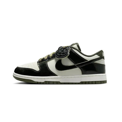 „Nike Dunk Low“ bordo spalvos, neslystantys, patvarūs, retro stiliaus žemi sportiniai bateliai, unisex, modelis HQ1965-600