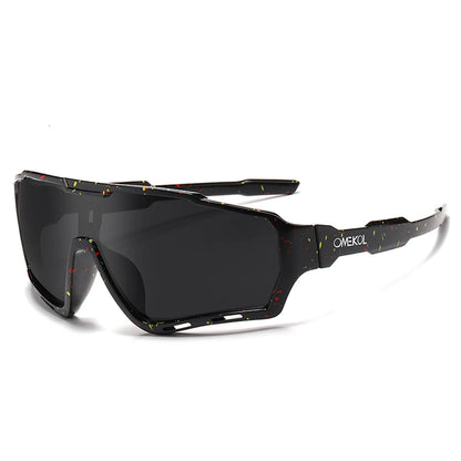 OMEKOL New UV400 Cycling Sunglasses Men Women Softball Fishing Hiking Running Eyewear Outdoor Goggles Baseball Sport Sun Glasses