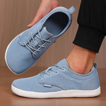 Women's Walking Flat Shoes Soft Mesh Suitable for Travel Wide Fit Lightweight Support Fitness and Leisure Sports Shoes for Men