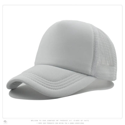 Customized Logo Mesh Baseball Caps Men Women 5 Panel Cheaper Trucker Hats Sports Team Snapback Caps Summer Sun Dad Hat Gorras