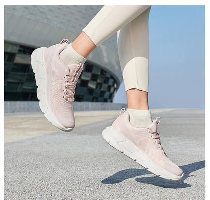 Xtep Light Joy 2 Women's Running Shoes 2025 Spring Shock-absorbing Non-slip Wear-resistant Lightweight Sport shoe 875118110015