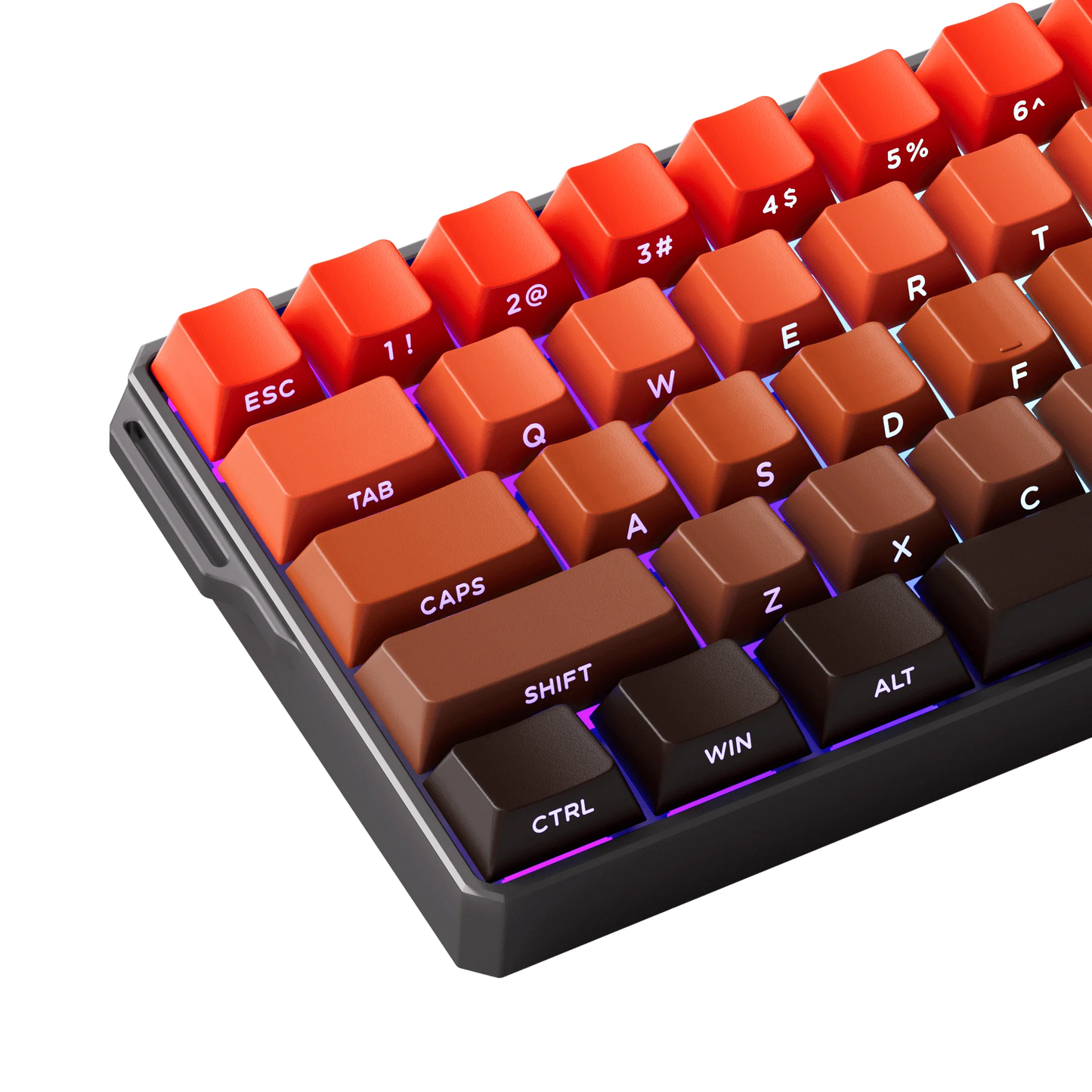 Akko MonsGeek FUN60 mechanische Tastatur mit Magnetschaltern, 60% Gaming-Tastatur, Rapid Trigger 0.01mm, 8K ARGB, HE/TMR Custom-Tastatur