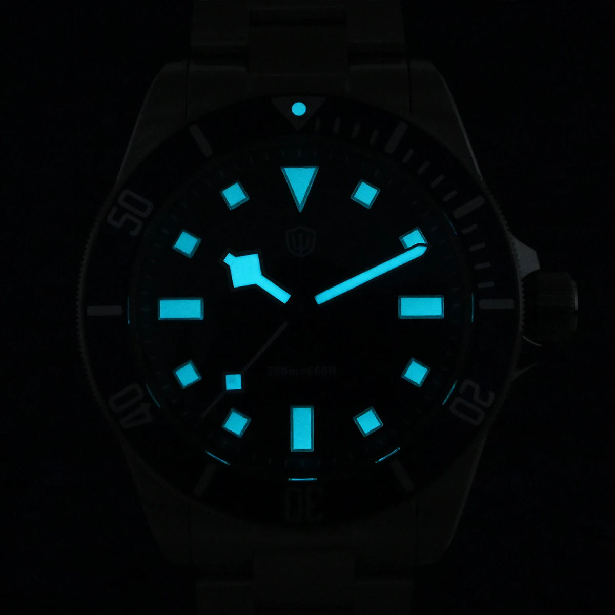 Watchdives WD1969 Pro 38mm Quartz Watch VH31 Sweep Seconds Movement 20Bar Waterproof BGW9 Blue Luminous Sapphire Glass Watches