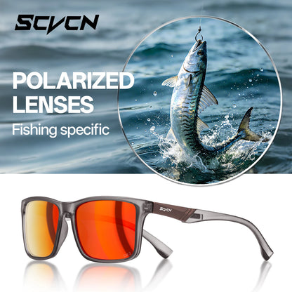 SCVCN New Polarized Water Sports Glasses Women Professional Surfing Boating Fishing Anti-glare Rafting Sailing UV400 Sunglasses