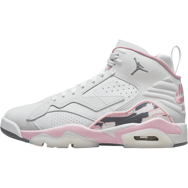 Nike genuine JORDAN women's high top cushioned and wear-resistant practical basketball shoes FB9019-106